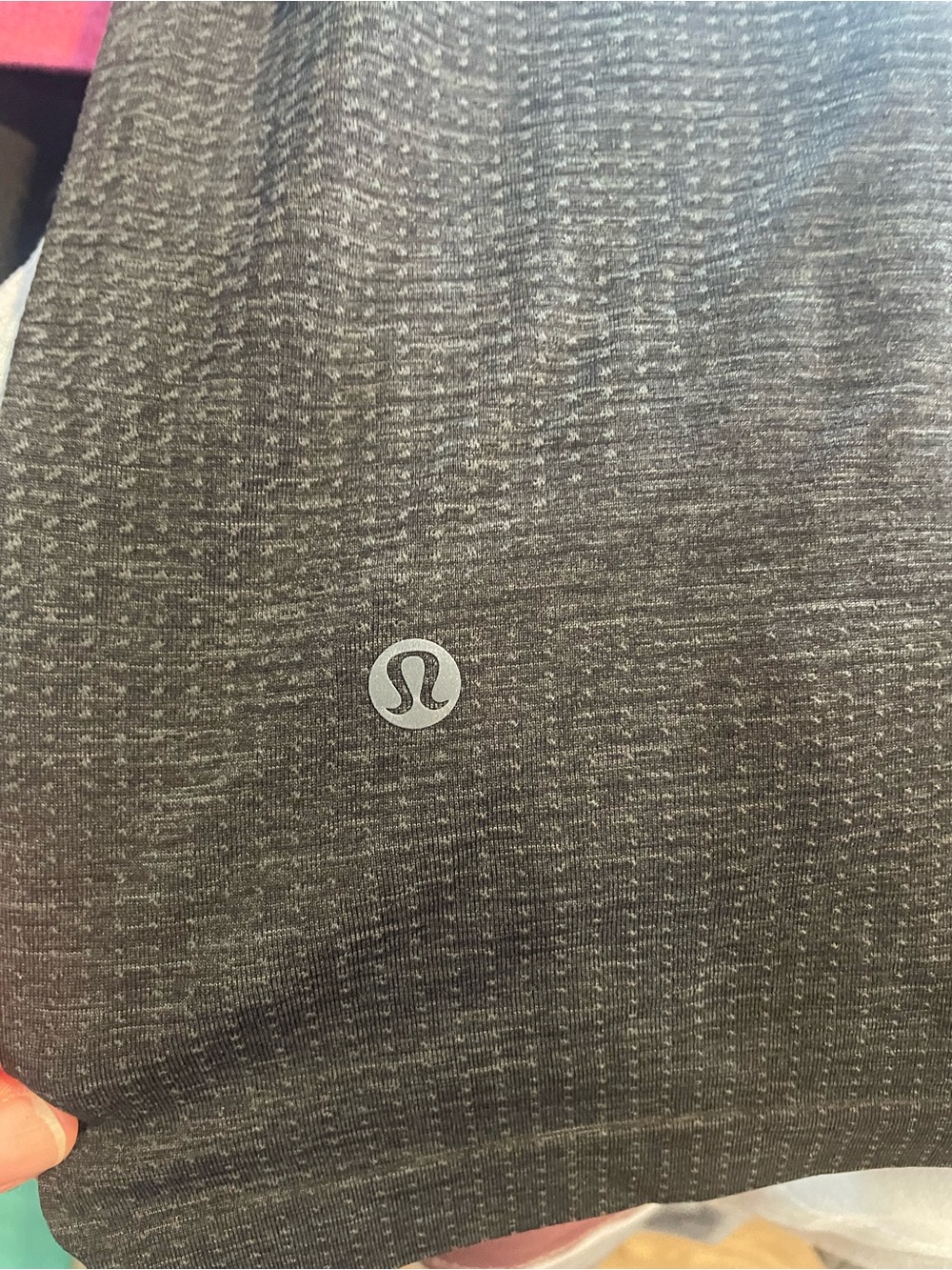 Dark grey/ Charcoal Crew Neck Short-Sleeve tee - Picture 5 of 5